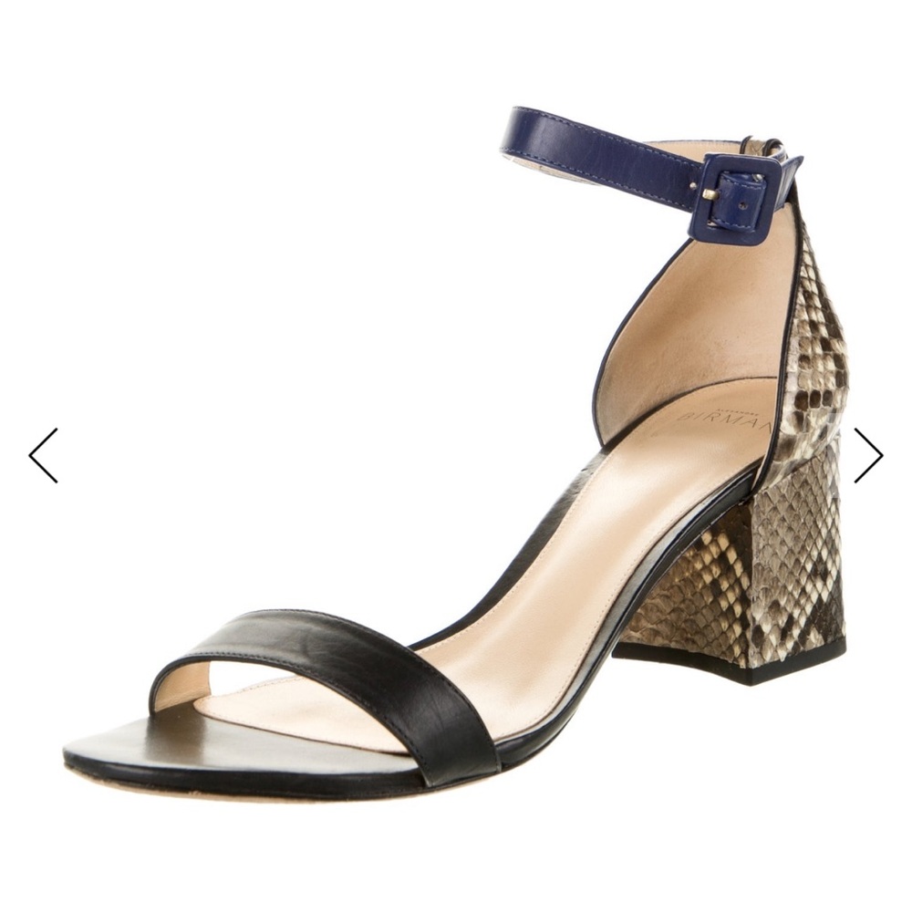 Alexandre Birman Blue and Brown Heels - Picture 2 of 7